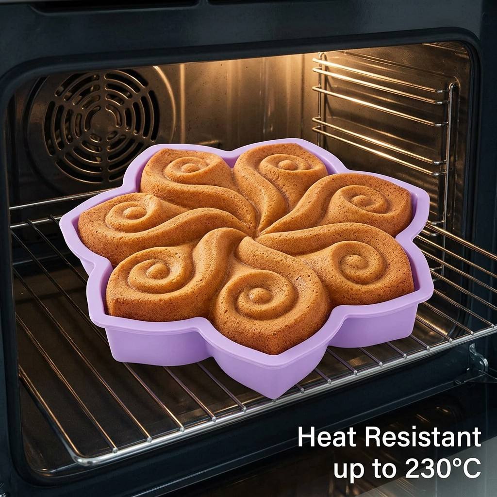 Kitchen Gadgets Worth Buying - Duża silikonowa forma do ciasta w
