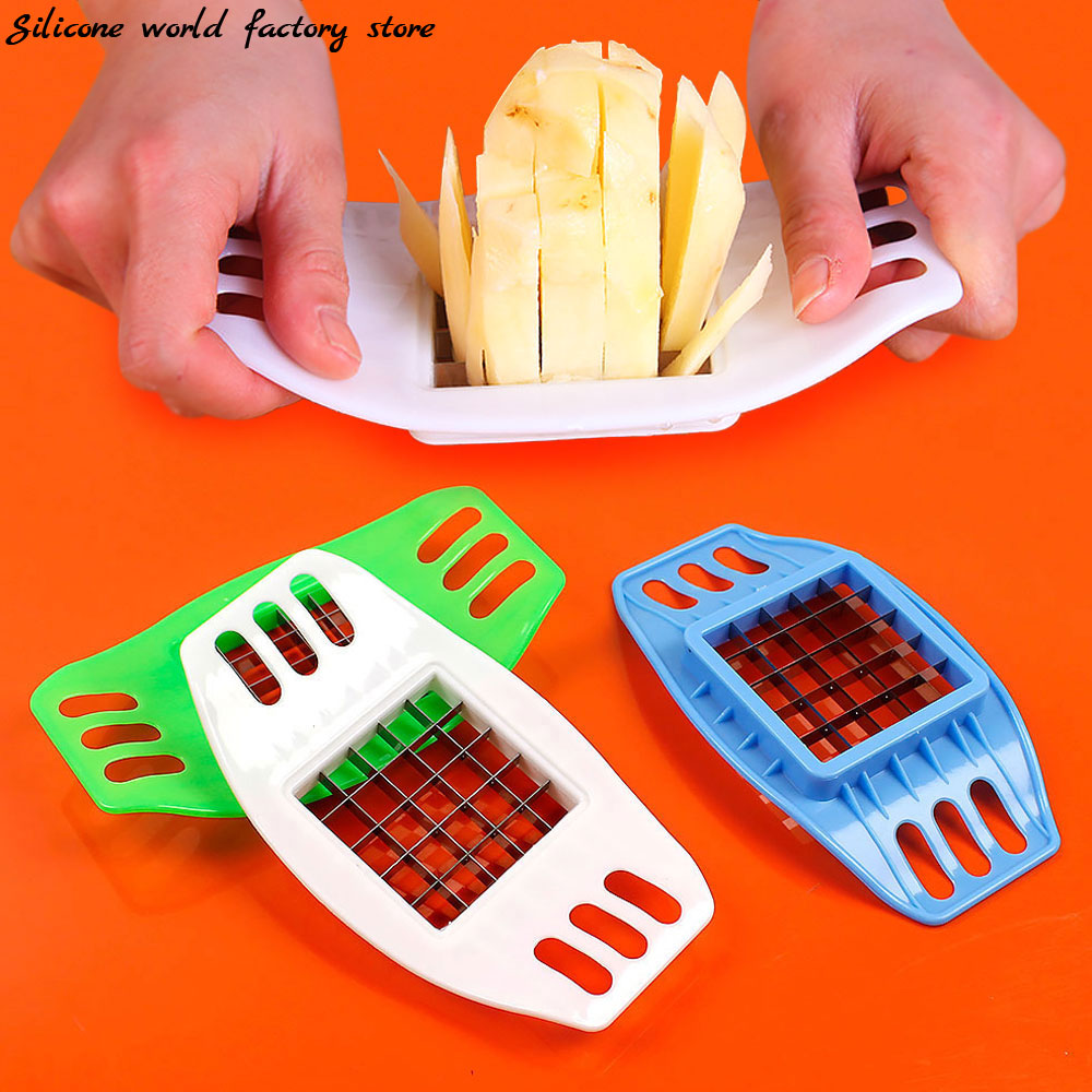 Kitchen Gadgets Cutting Tools - Silikonowa krajalnica do ziemniaków Wielofunkcyjny gadżet