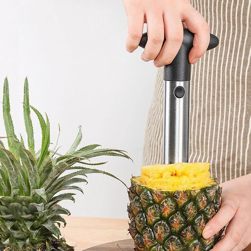 Kitchen Gadgets Hacks - Obieraczka do ananasów ze stali nierdzewnej