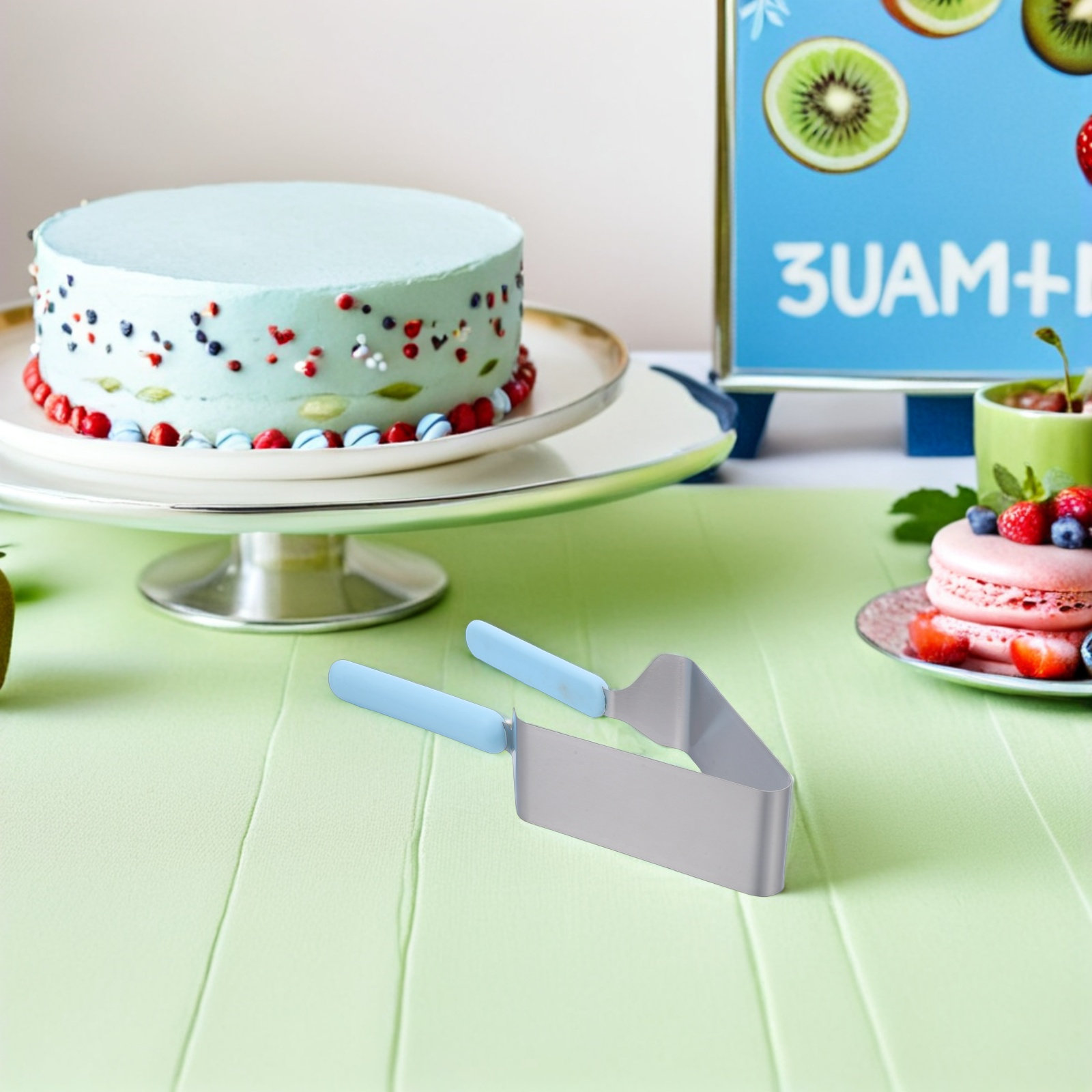 2 sztuki – nóż do ciast ze sta – Kitchen Gadgets Cutting Tools recenzja i cena