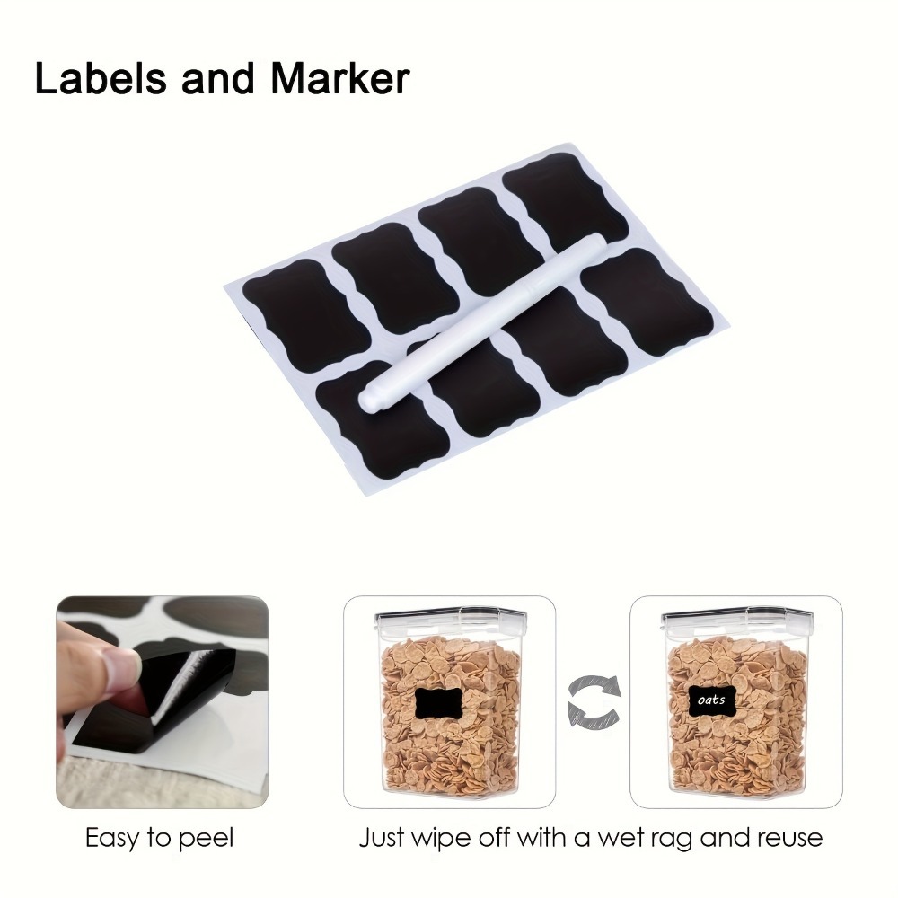 24 szt. Pojemniki do przechowy – Healthy Kitchen Gadgets recenzja i cena