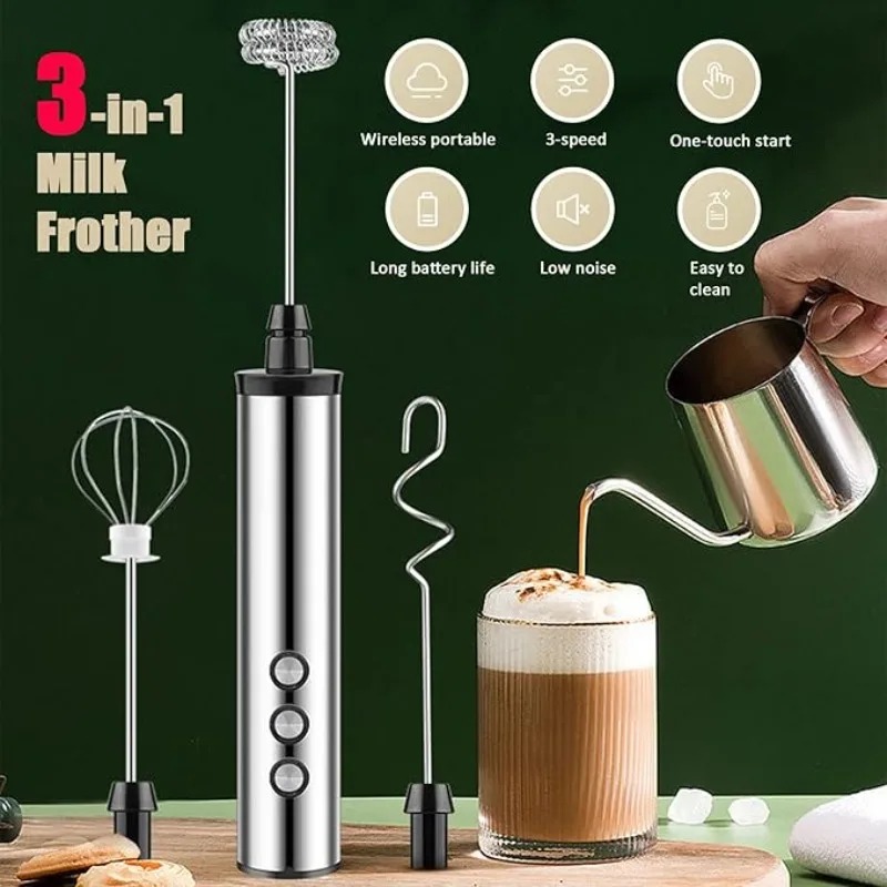 Elektryczny trzepak do mleka 3 – Healthy Kitchen Gadgets recenzja i cena