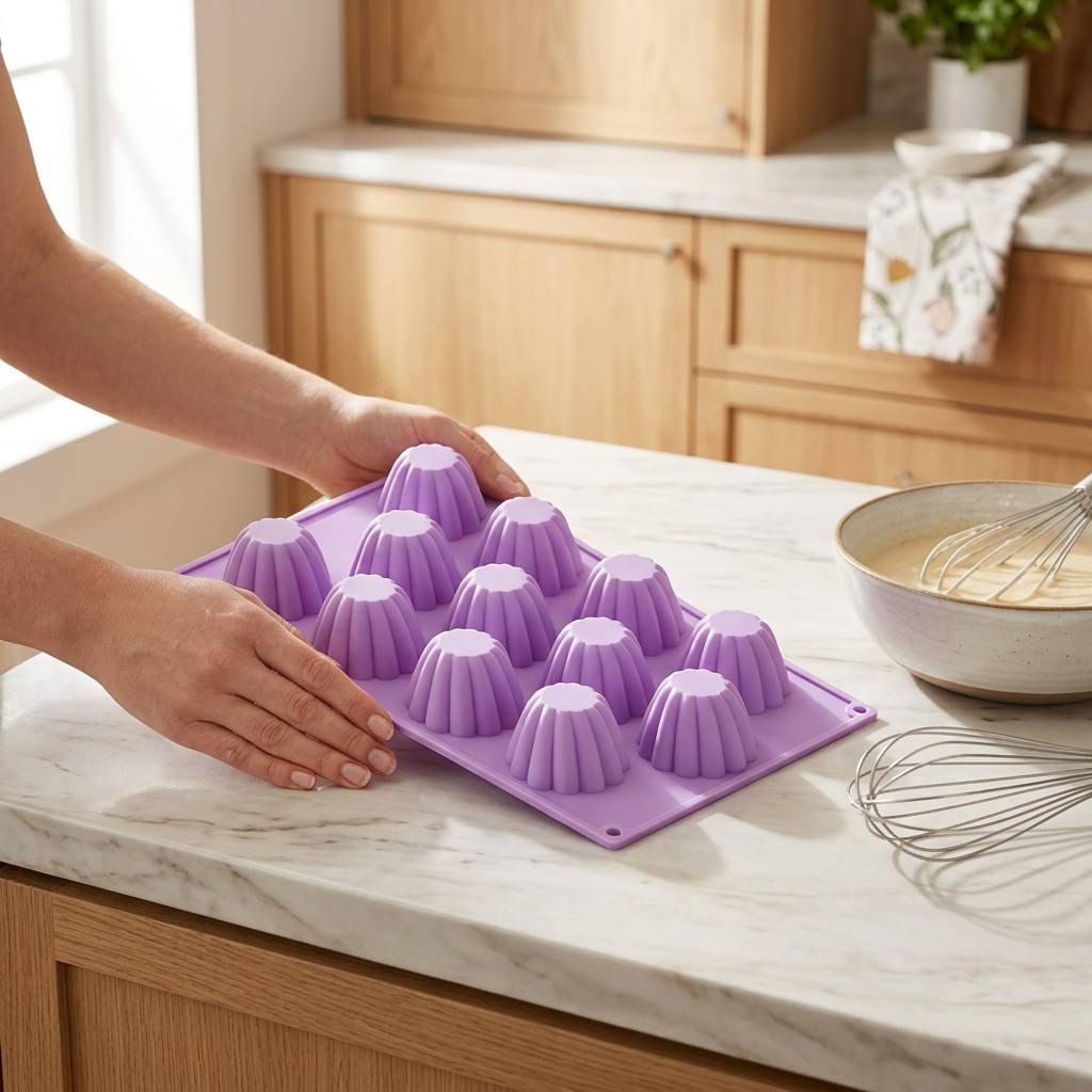 12-gniazdowa mini forma siliko – Kitchen Gadgets Worth Buying recenzja i cena